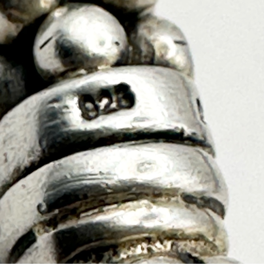 LAGOS Silver Beaded Station Necklace - Picture 7 of 9
